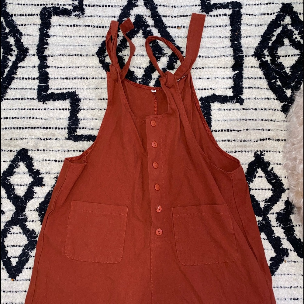 Orange Romper